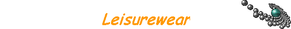 Leisurewear